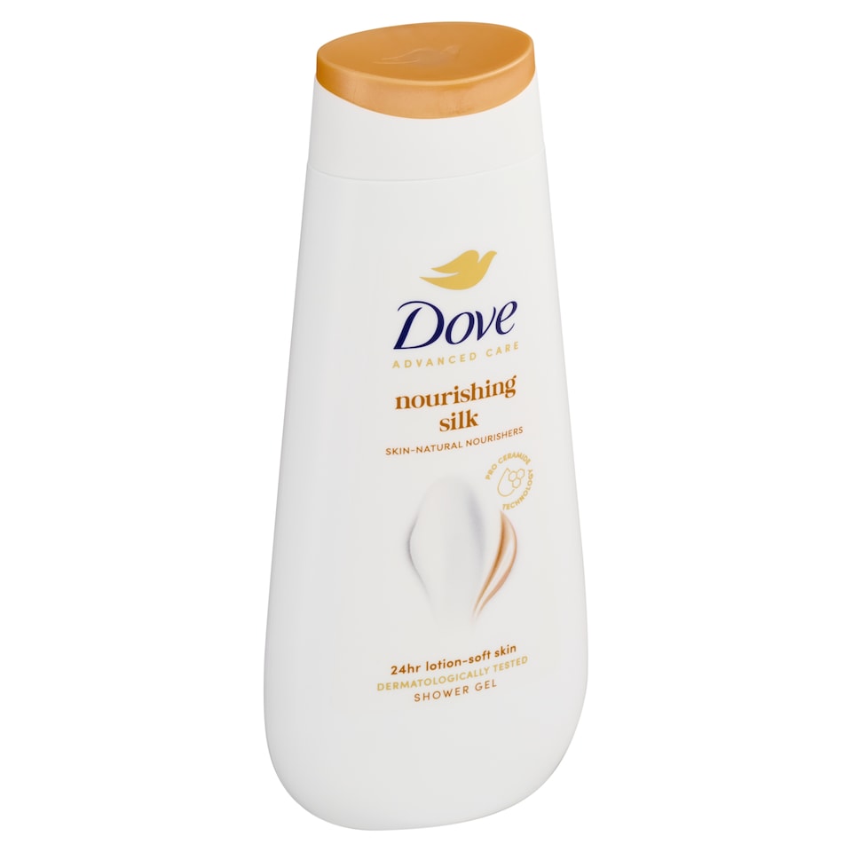 Obrázek 1 pro produkt Dove Advanced Care Nourishing Silk sprchový gel 225ml