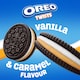image 4 of OREO Twists Vanilla & Caramel Cookie Sandwich Biscuits 157G