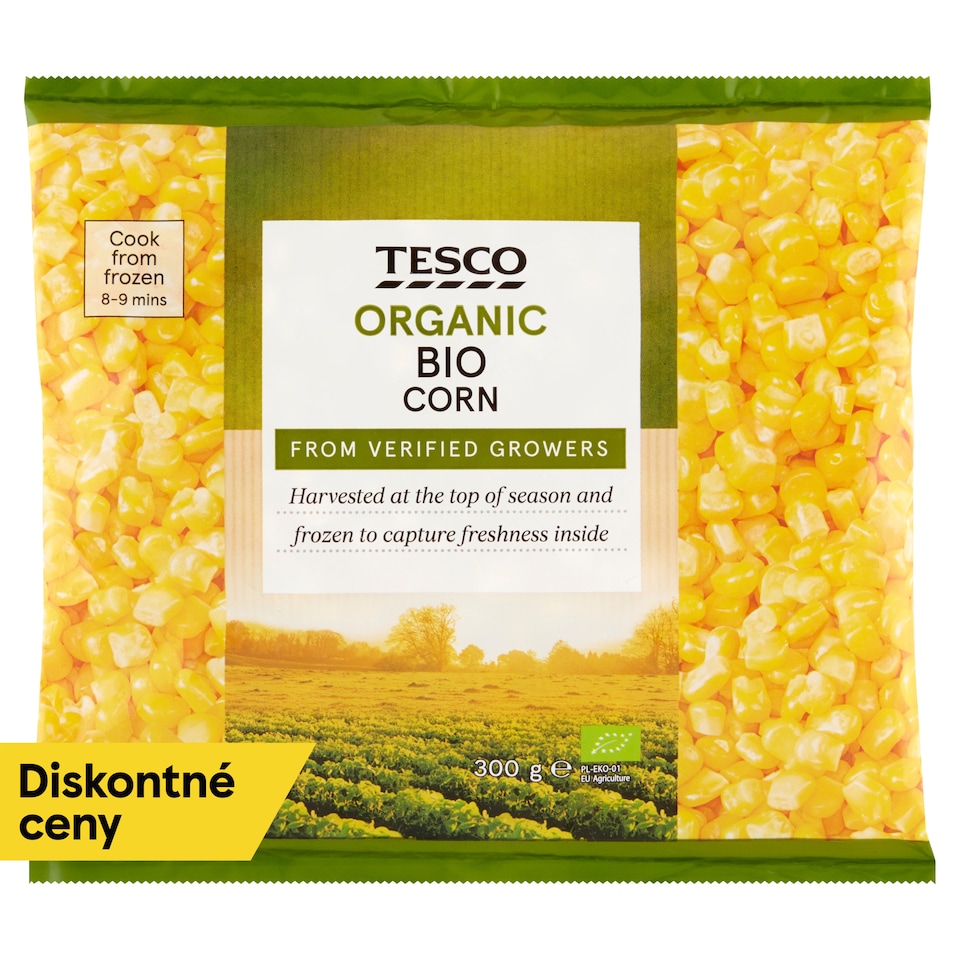 Tesco Organic Bio Corn 300 g
