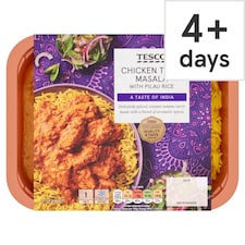Tesco Chicken Tikka Masala With Pilau Rice 400g