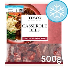Tesco Casserole Beef 500G