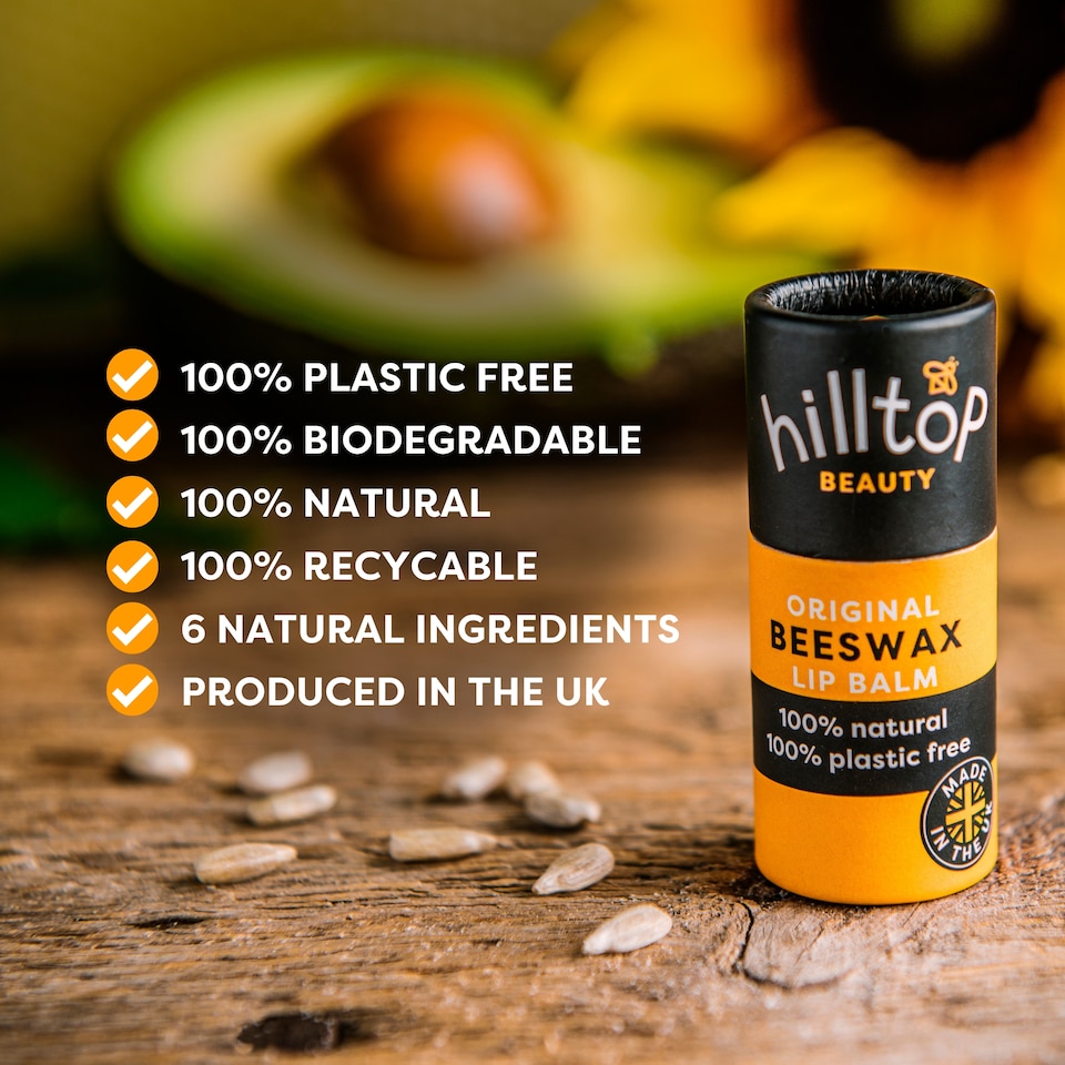 image 1 of Hilltop Original Beeswax Lip Balm 6.25G