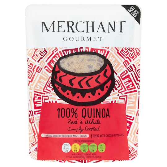 Merchant Gourmet Red & White Quinoa 250G Tesco Groceries