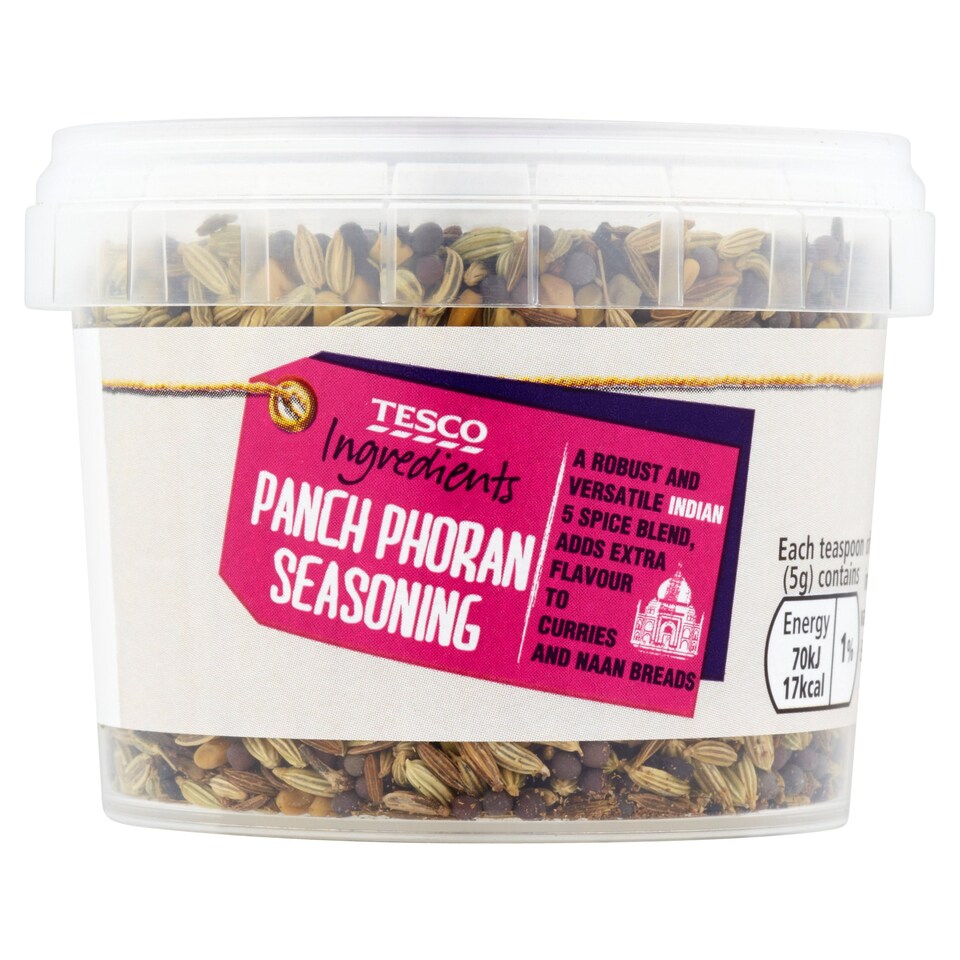Tesco Ingredients Panch Phoran Seasoning 50G