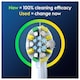 image 5 of Oral-B Pro Floss Action Replacement Electric Toothbrush Heads 5 pack