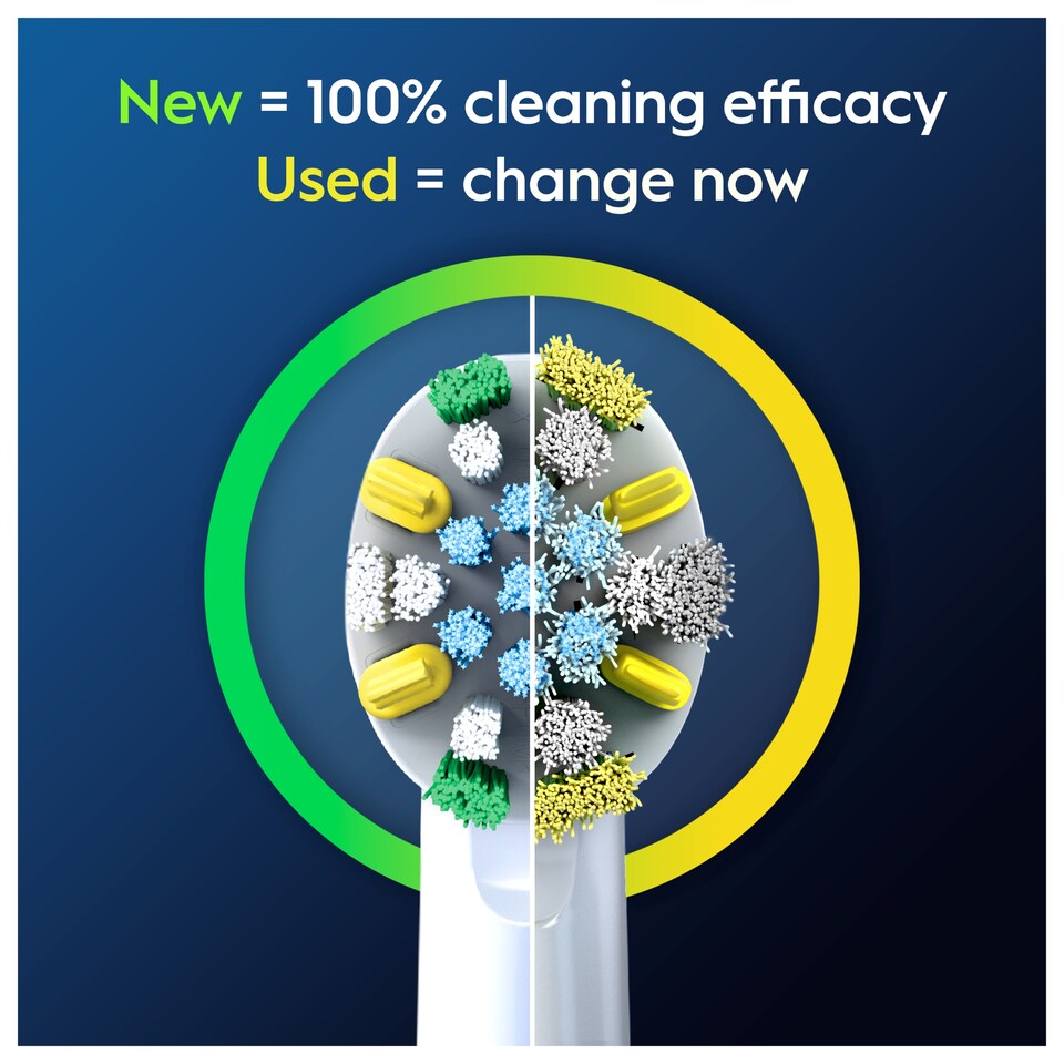 image 1 of Oral-B Pro Floss Action Replacement Electric Toothbrush Heads 5 pack
