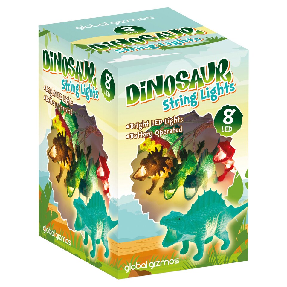 Global Gizmos Dinosaur String Lights Tesco Groceries