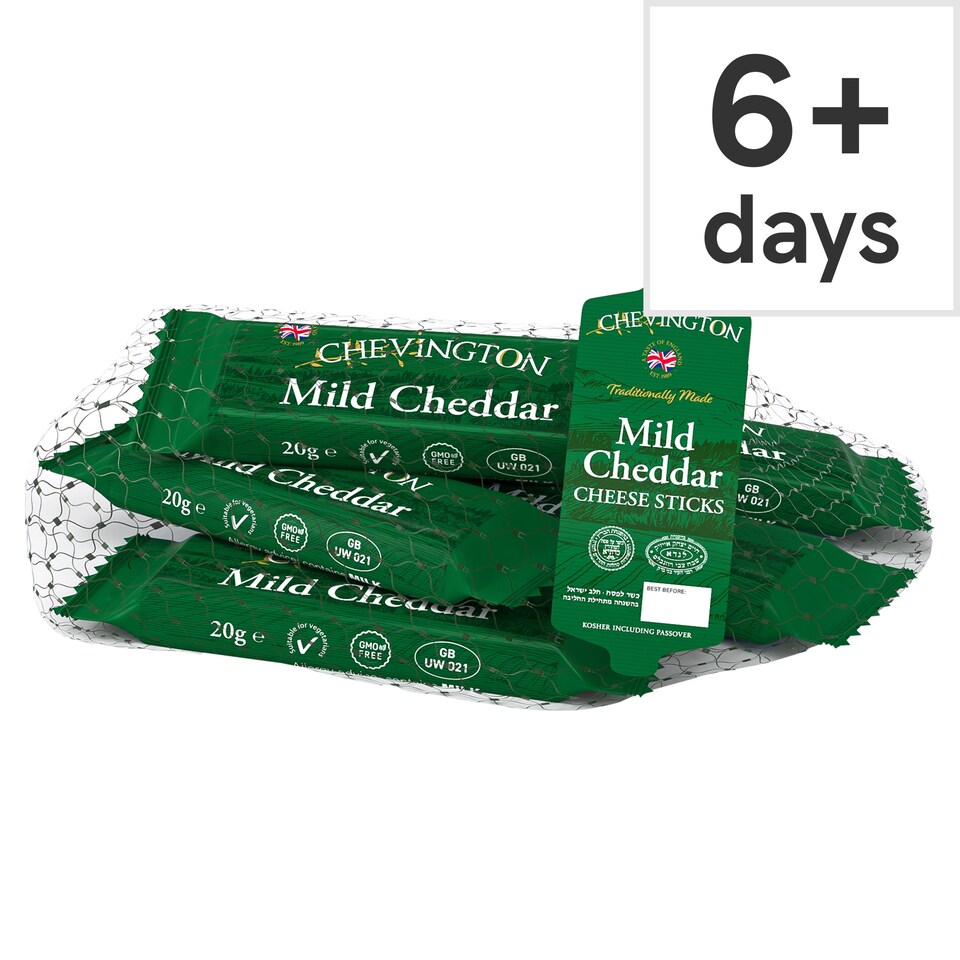 CHEVINGTON MILD CHEDDAR CHEESE STICKS 5x20g