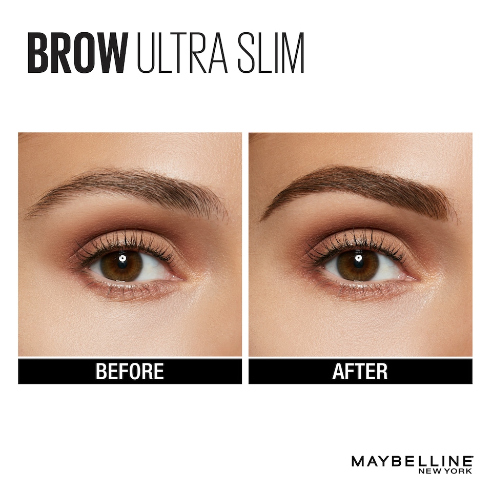 image 1 of Maybelline Brow Ultra Slim Black