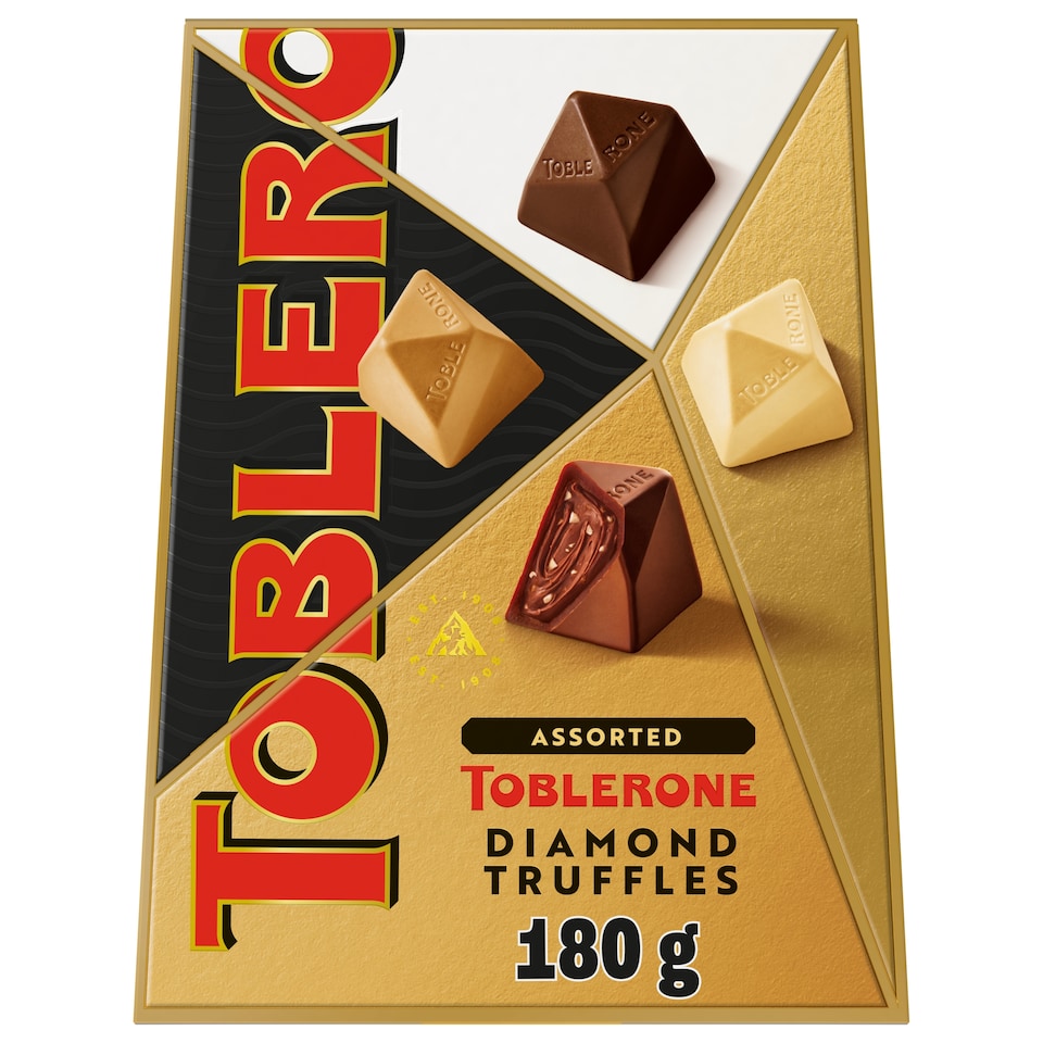 TOBLERONE TRUFFLES ASSORTED 180G