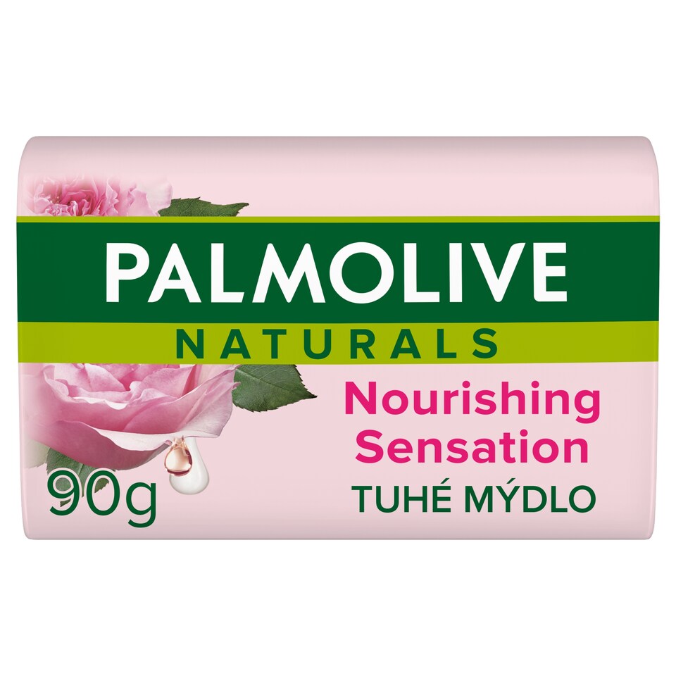 Obrázek 1 pro produkt Palmolive Naturals tuhé mýdlo mléko a růže 90g