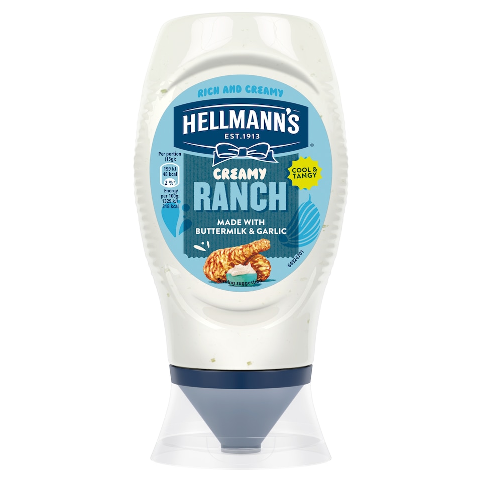 Hellmann's Creamy Ranch Mayo 245g