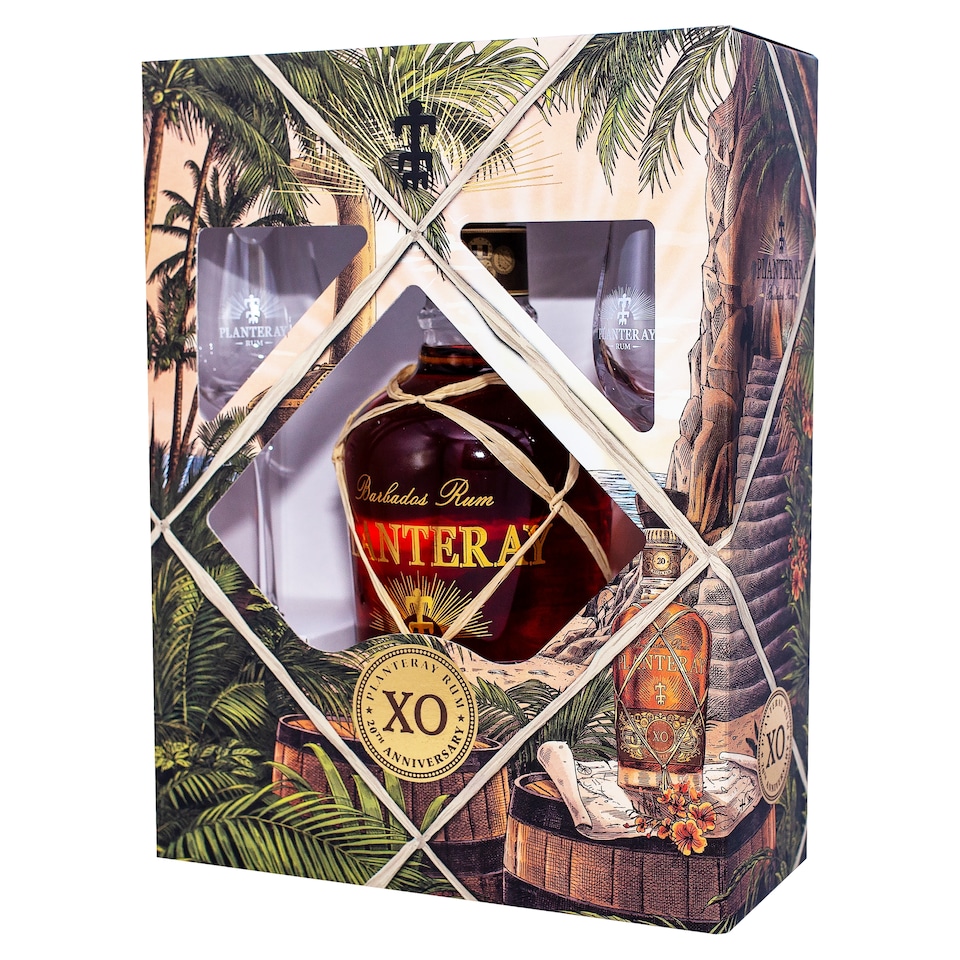 Plenteray XO 40% 0.7 L with Glasses