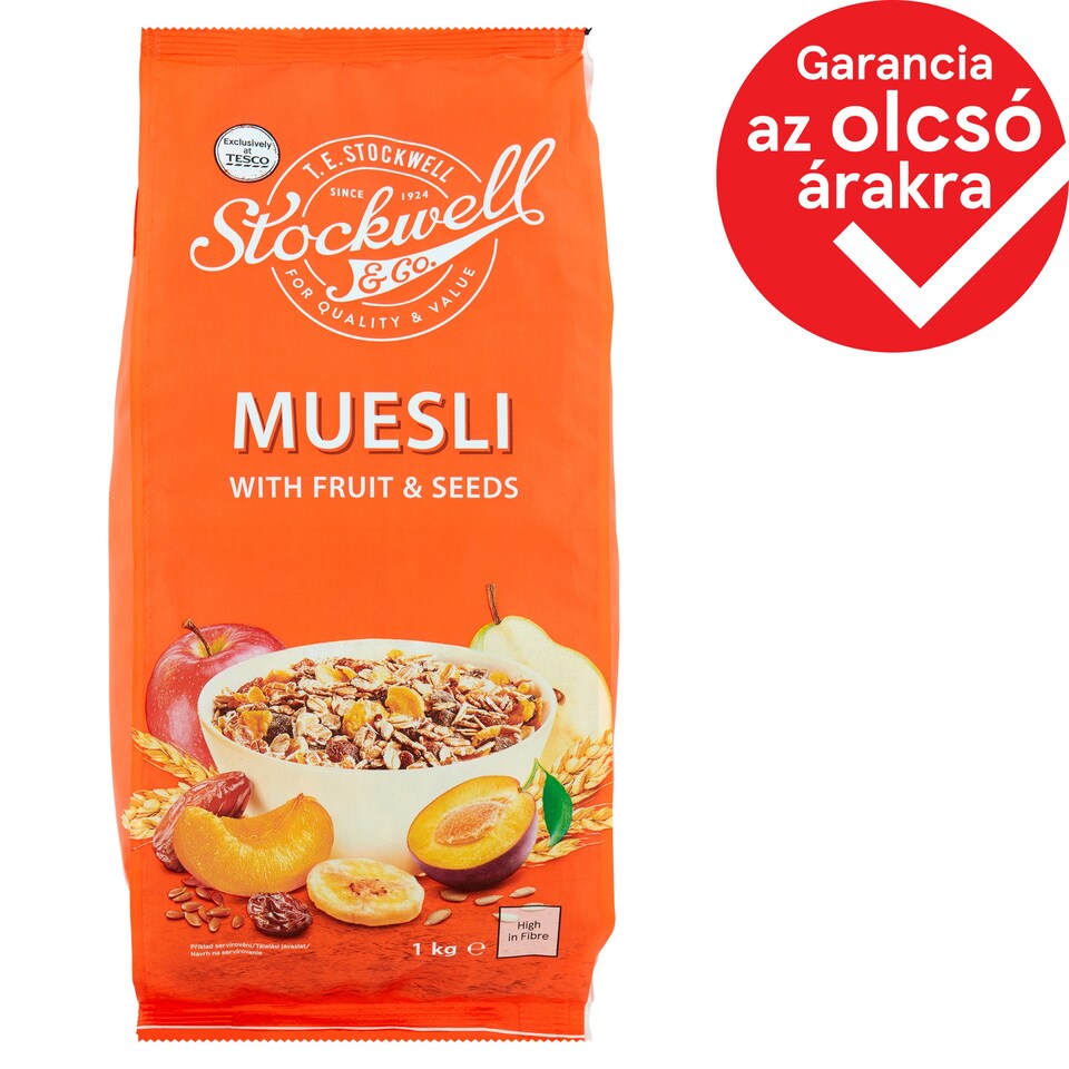 Stockwell & Co. Muesli With Fruit & Seeds 1 kg