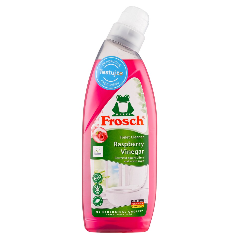 Obrázek 1 pro produkt Frosch WC čistič malinový ocet 750ml
