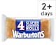 image 1 of Warburtons Sliced White Sandwich Rolls 4 Pack