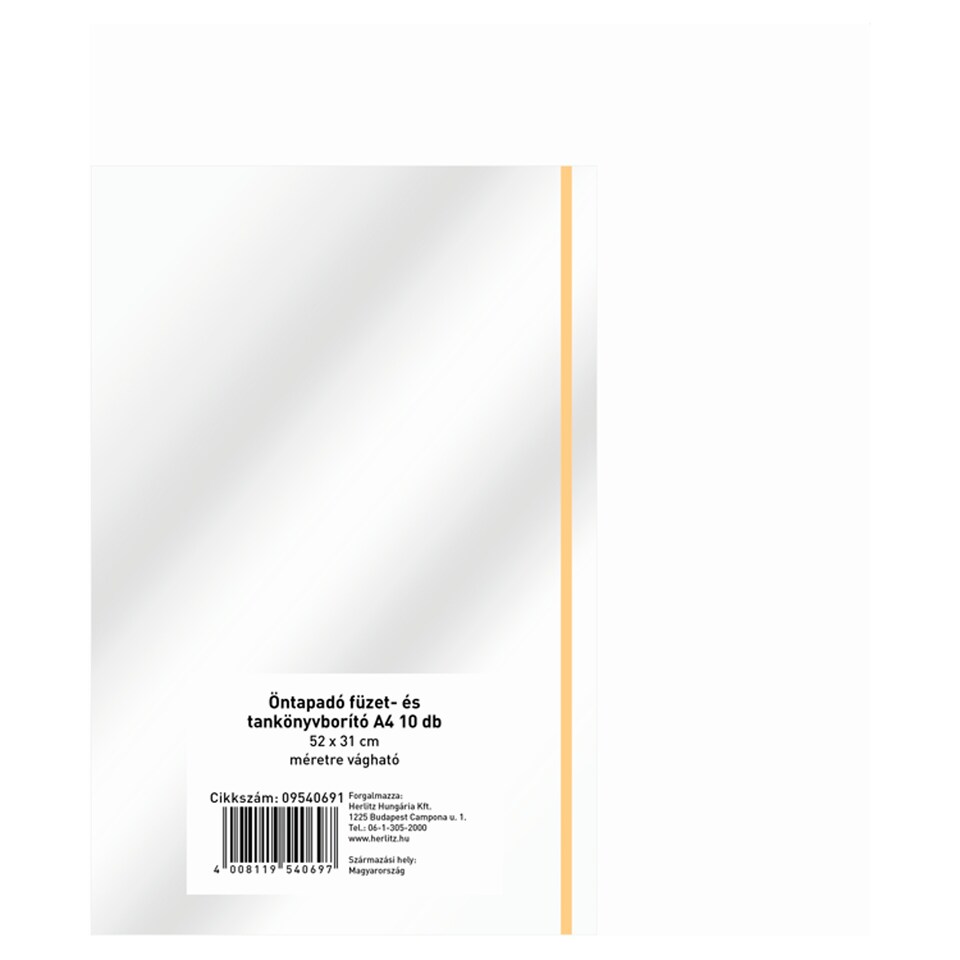 A4 Self-Adhesive Textbook and Booklet Cover 10 pcs