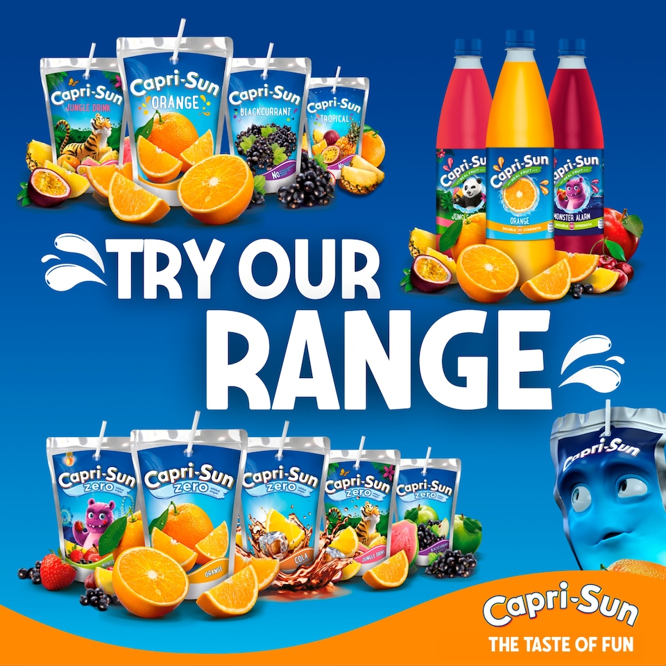 image 1 of Capri-Sun Orange 330ml Kids' Juice Drink