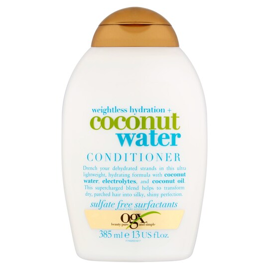Organix Coconut Water Conditioner 385Ml Tesco Groceries