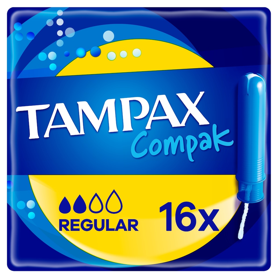 Tampax Compak Regular Tampony S Aplikátorem16 ks