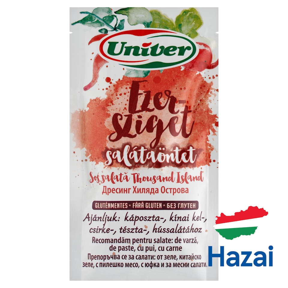 Univer Ezersziget gluténmentes salátaöntet 50 ml  1. kép