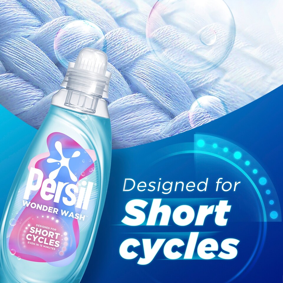 image 1 of Persil Wonder Wash Sensitive Non Bio Laundry Detergent 55 Washes 1485ml