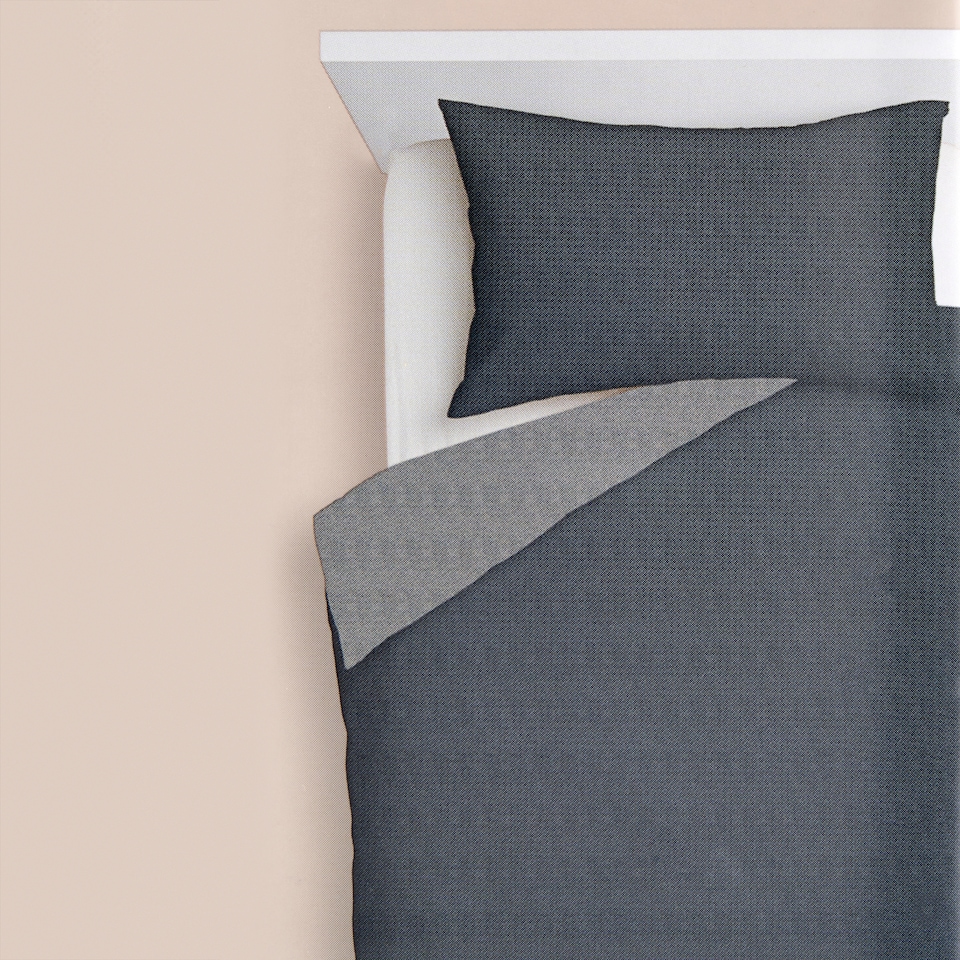 F&F Home Reversible Black ágyneműhuzat garnitúra 140 cm x 200 cm 1. kép