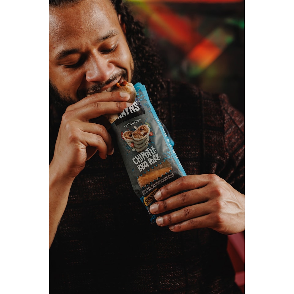 image 1 of Jake & Nayns Chipotle Bbq Pork Burrito 185G