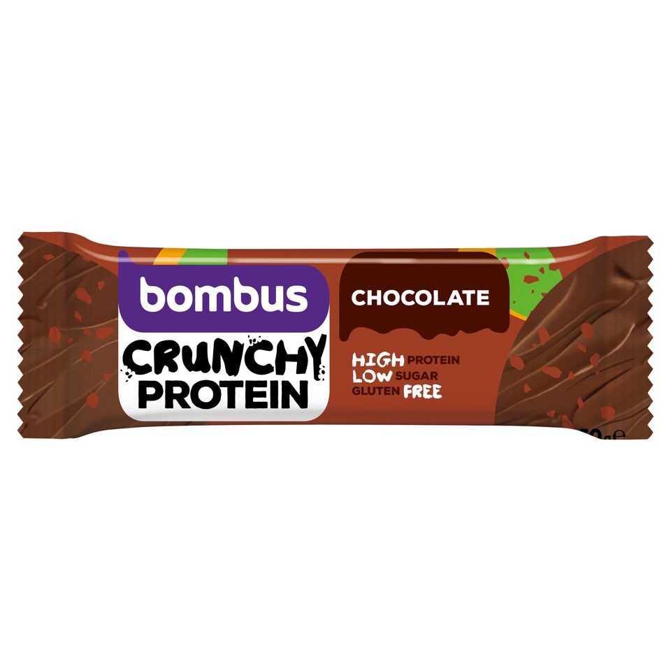 Bombus Crunchy Protein Chocolate 50g