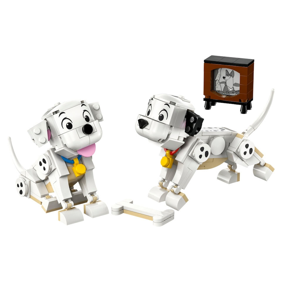 image 1 of LEGO Disney 43271 Lucky & Penny 101 Dalmatians Puppies