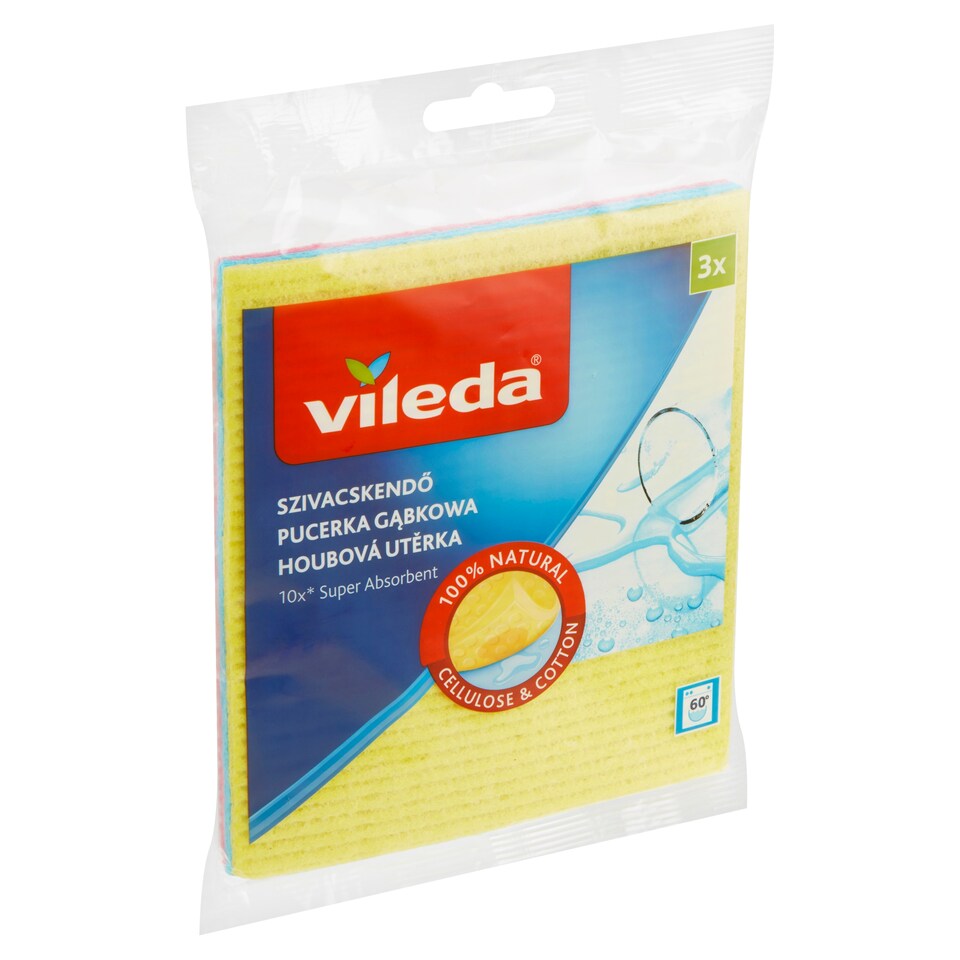 Obrázek 1 pro produkt Vileda houbový hadřík 3 ks