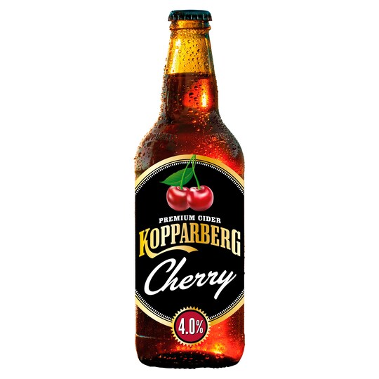 Kopparberg Premium Cider With Cherry 500Ml Tesco Groceries