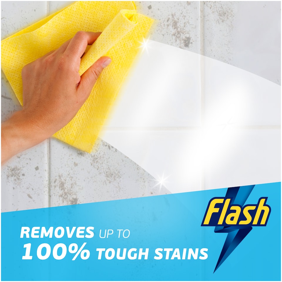 image 1 of Flash Cleaning Spray With Blch Eucalyptus Scent 800Ml