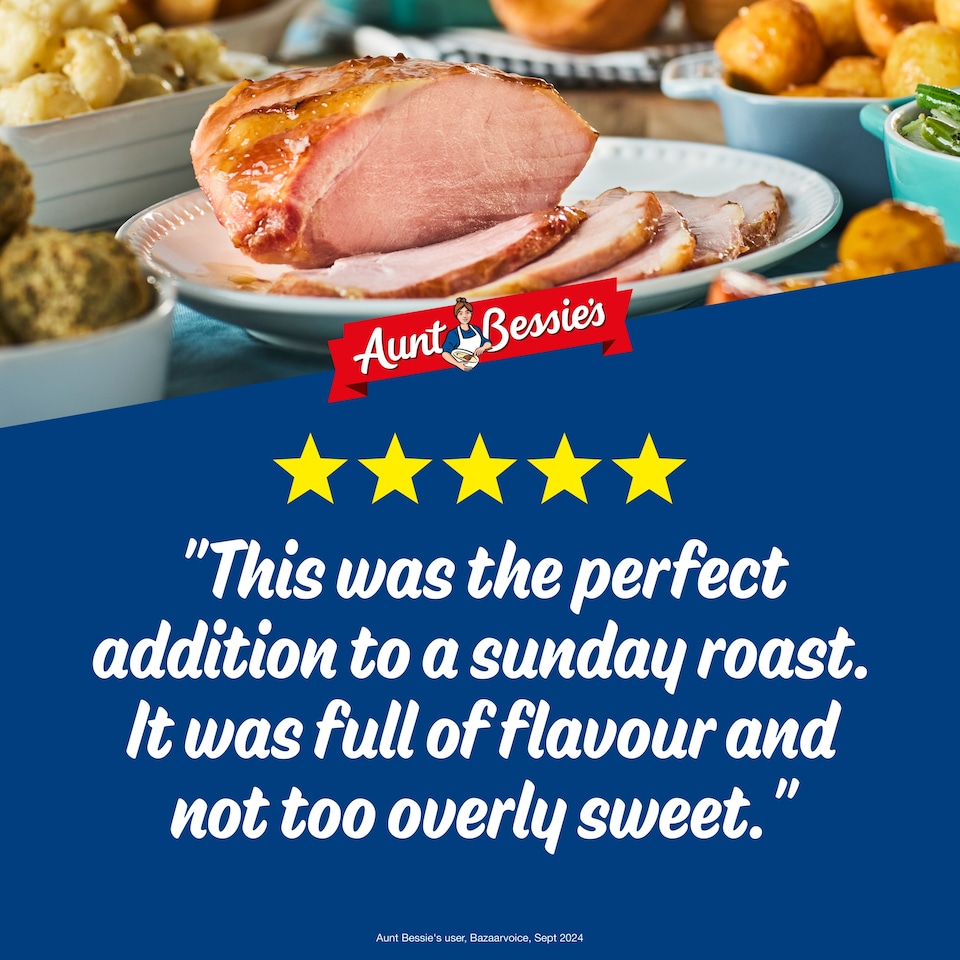 image 1 of Aunt Bessie’s Maple Glazed Gammon Joint 700g