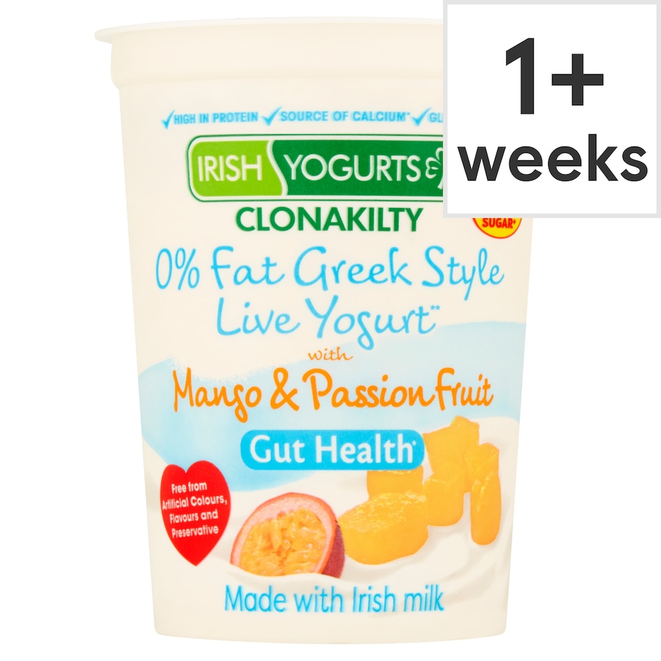 Irish Yogurts Clonakilty Mango Passion Fruit 450G
