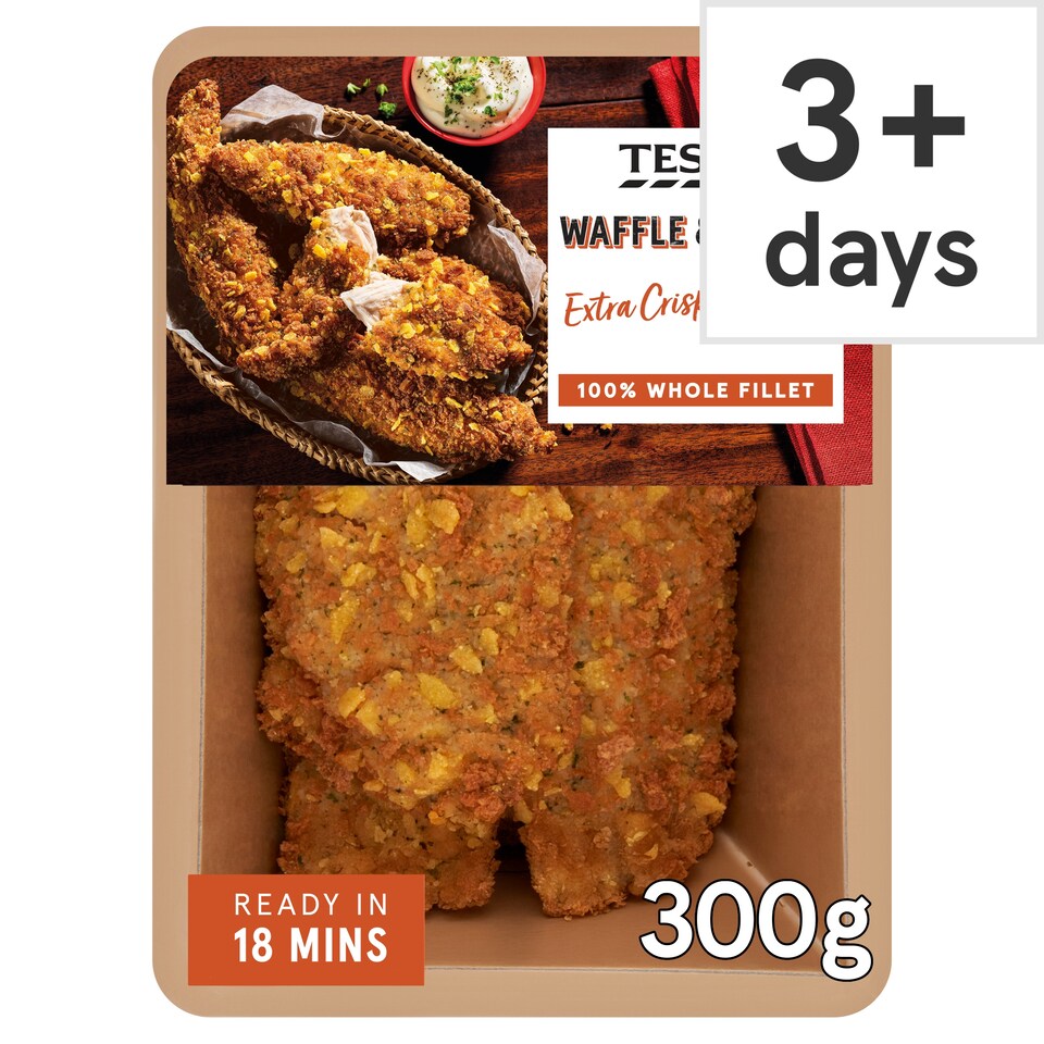 Tesco Waffle and Maple Chicken Tenders 300g