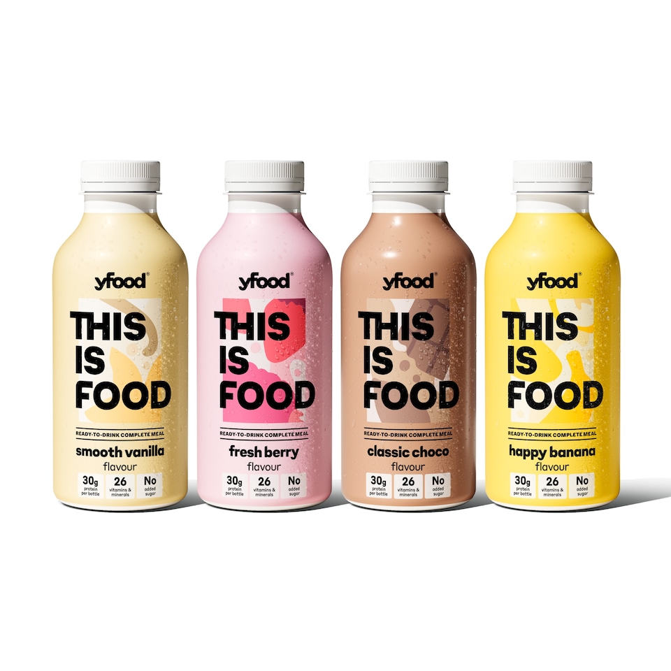 image 1 of yfood Ready to Drink Complete Meal Happy Banana 500ml