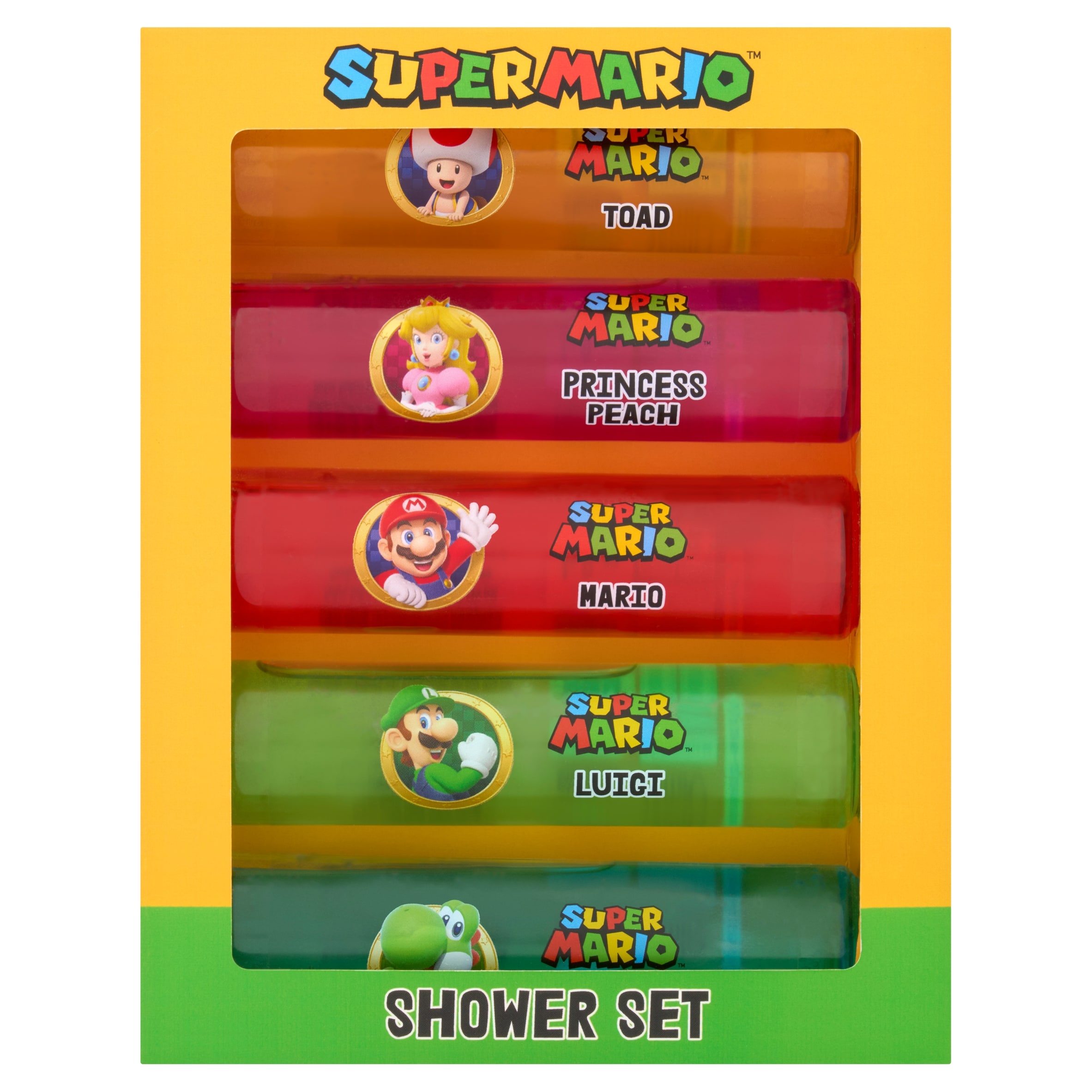 Super Mario Shower Set 5x 75ml