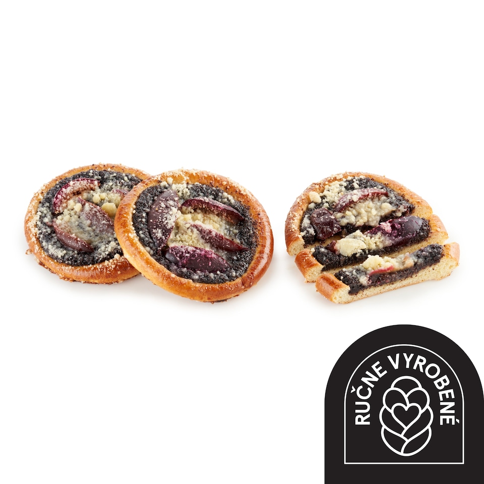 Moravský koláč s makovou náplňou a slivkami 275 g