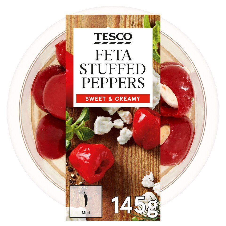 Tesco Feta Stuffed Pepper 145G