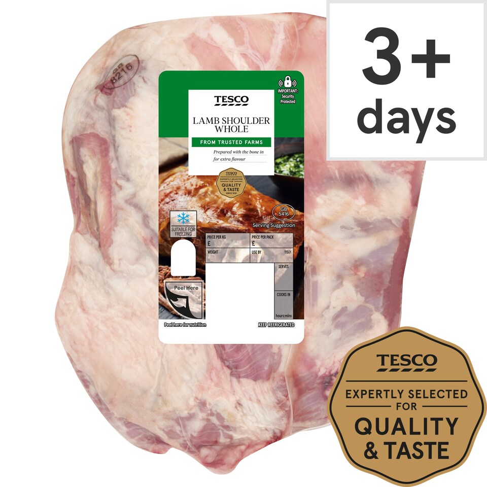 Tesco Lamb Whole Shoulder Joint