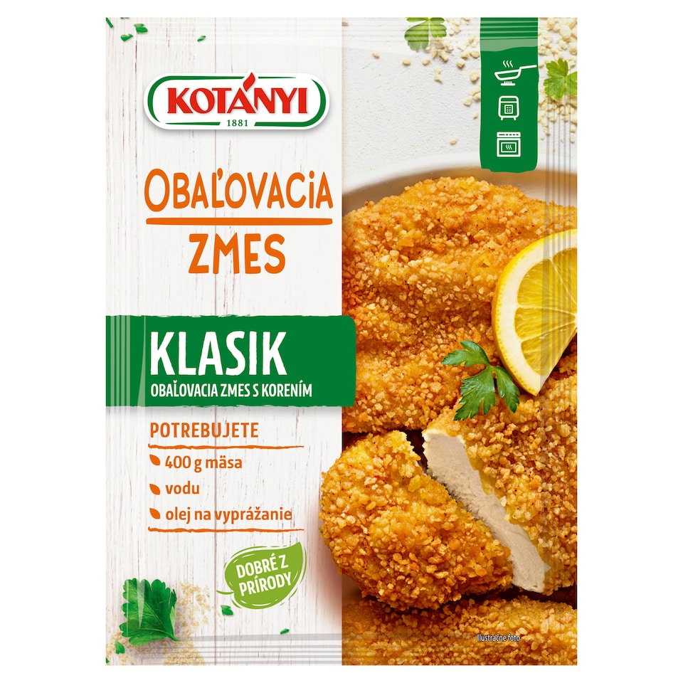 Kotányi Obaľovacia zmes klasik 70 g