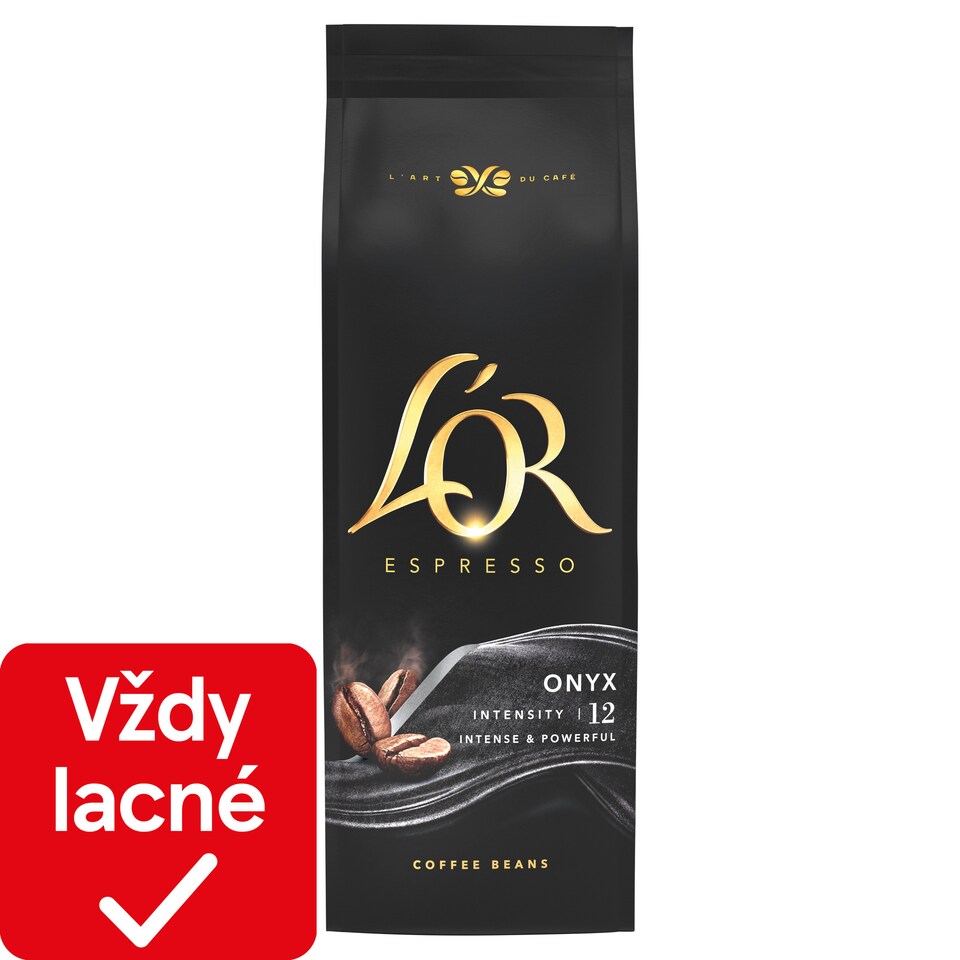 L'OR Espresso Onyx káva pražená zrnková 500 g