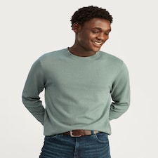 F&F Pure Cotton Fine Knit Jumper in Mint