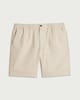 image 4 of F&F Linen Blend Shorts in Cream