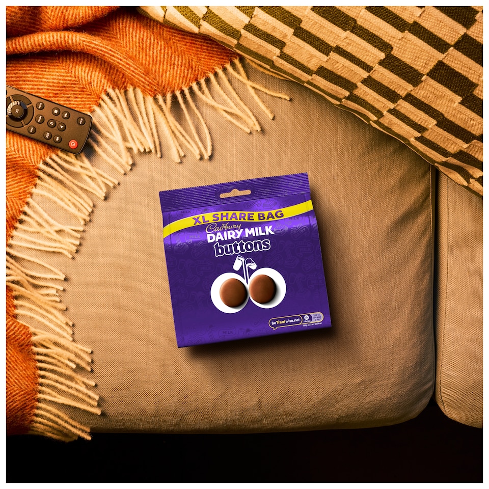 image 1 of Cadburys Dairy Milk Buttons XL Share Bag 290g