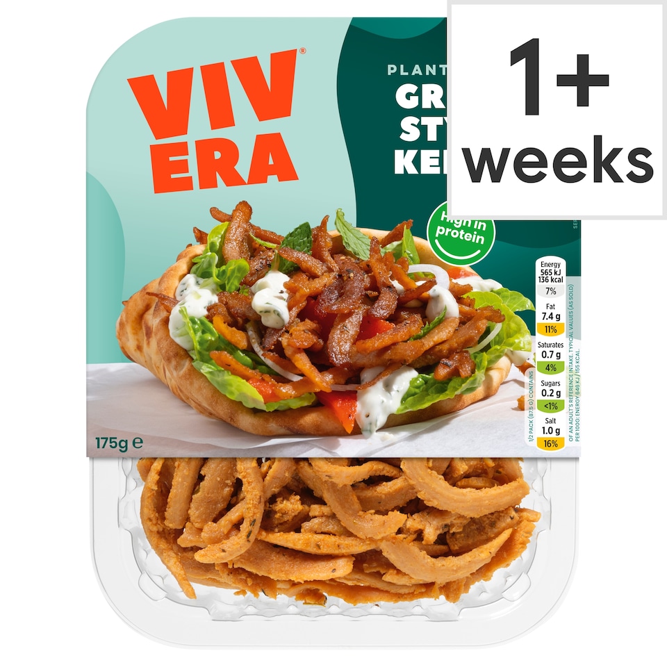 Vivera Veggie Greek Kebab 175G