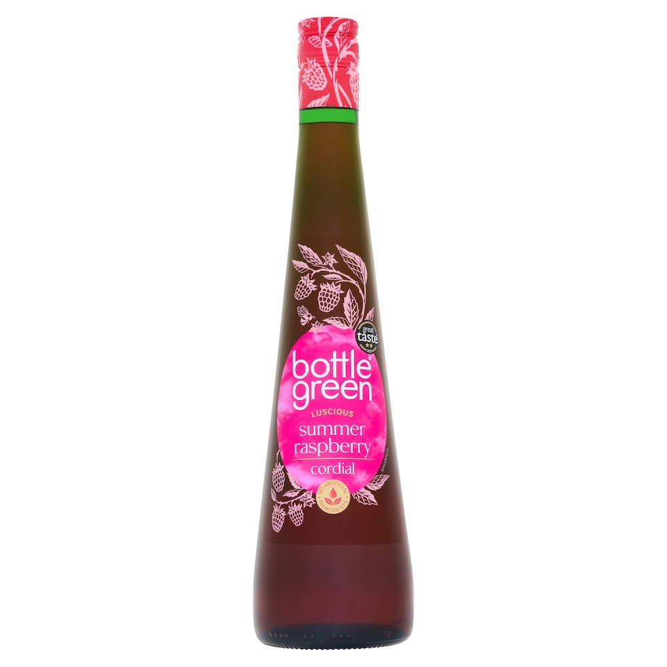 Bottlegreen Luscious Summer Raspberry Cordial 500ml