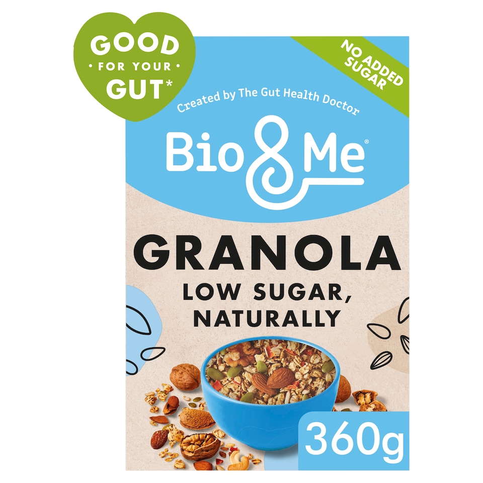 image 1 of Bio&Me Low Sugar, Naturally Gut-Loving Granola 360g