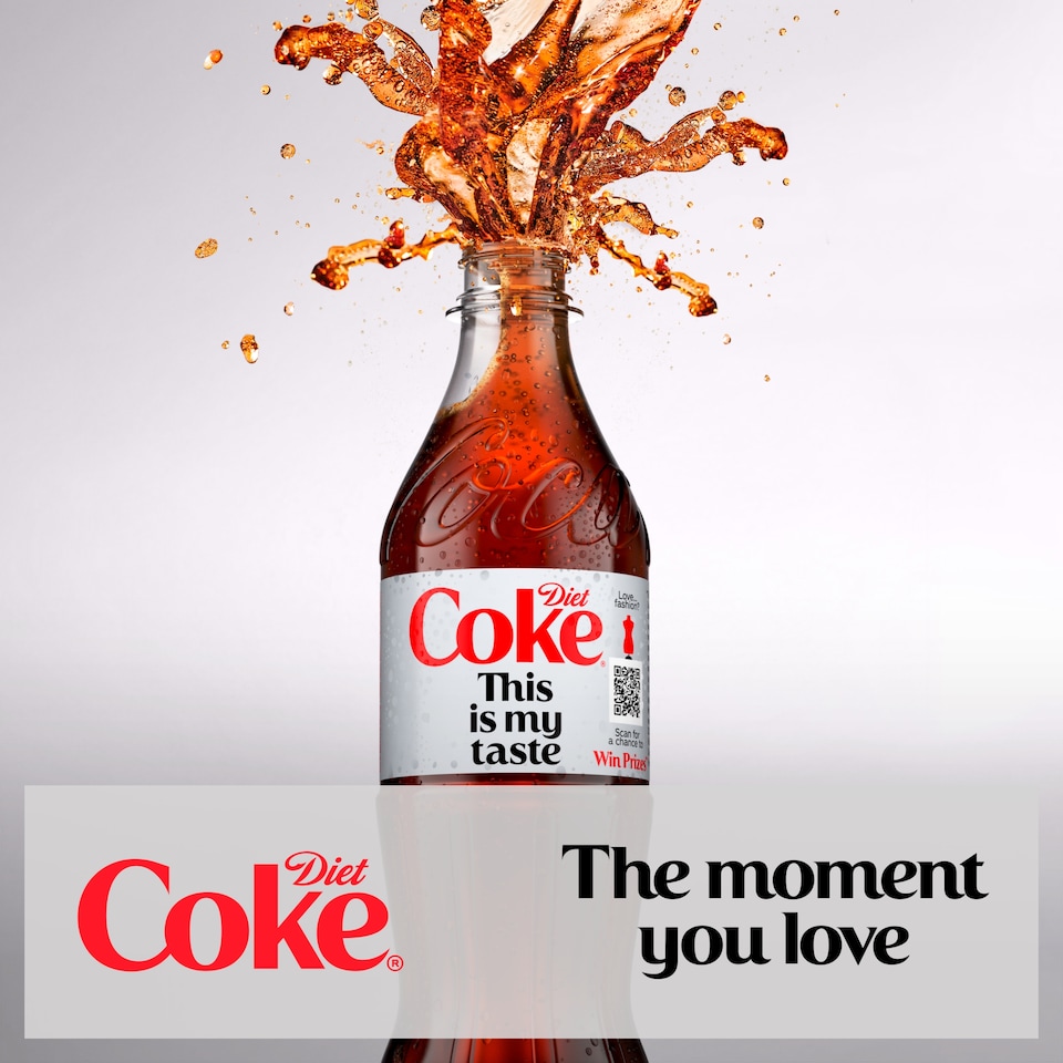 image 1 of Diet Coke Soft Drink Bottle 500 mL